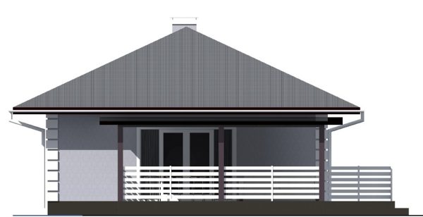 5. Проект A-002 Фасад вход