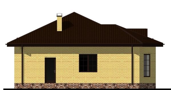 1. Проект дома A-006 Екстерьер Проект дома A-006 - фото 1