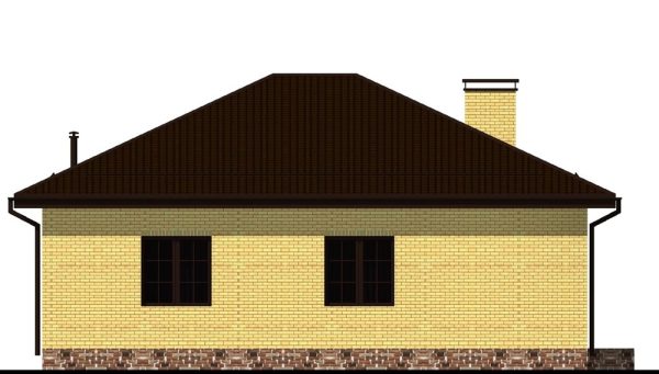 2. Проект дома A-006 Екстерьер Проект дома A-006 - фото 2