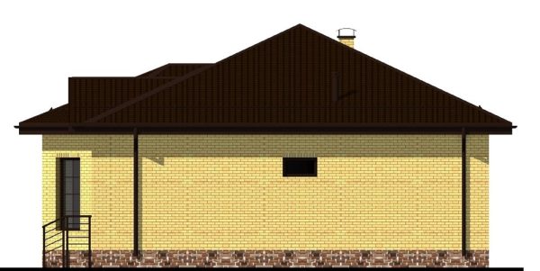 6. Проект дома A-006 Екстерьер Проект дома A-006 - фото 6