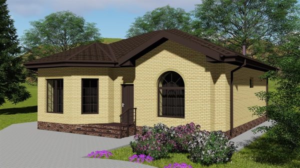 18. Проект дома A-006 Екстерьер Проект дома A-006 - фото 18