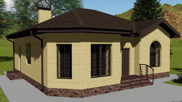 20. Проект дома A-006 Екстерьер Проект дома A-006 - фото 20