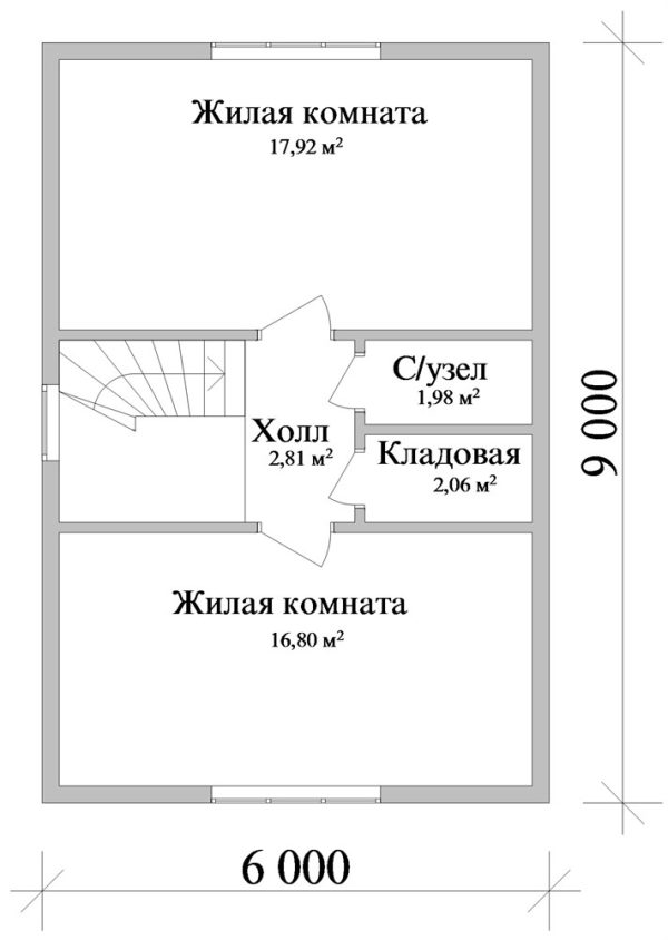 7. Проект дома A-007 Екстерьер Проект дома A-007 - фото 7
