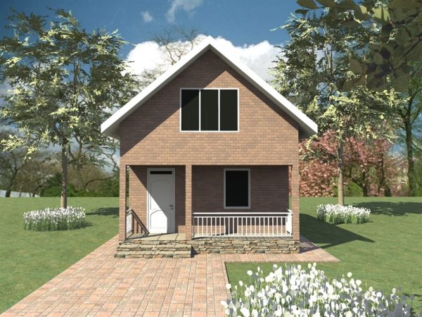 15. Проект дома A-007 Екстерьер Проект дома A-007 - фото 15