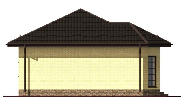 2. Проект дома A-008 Екстерьер Проект дома A-008 - фото 2