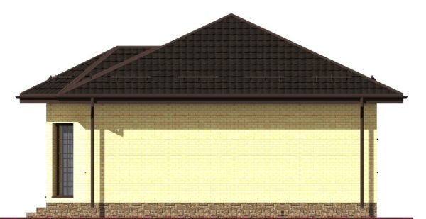 20. Проект дома A-008 Екстерьер Проект дома A-008 - фото 20