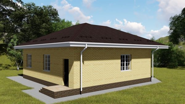 4. Проект дома A-009 Екстерьер Проект дома A-009 - фото 6