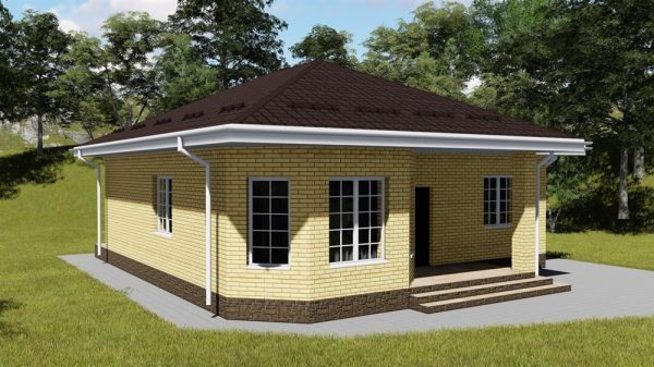 2. Проект дома A-009 Екстерьер Проект дома A-009 - фото 13