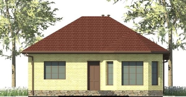 7. Проект дома A-011 Екстерьер Проект дома A-011 - фото 7