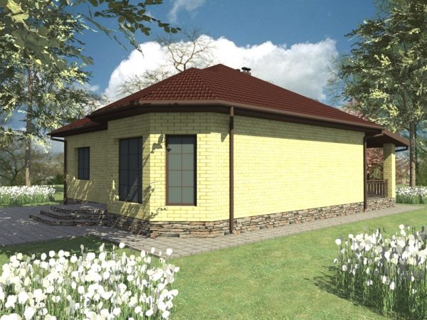 10. Проект дома A-011 Екстерьер Проект дома A-011 - фото 10