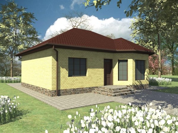 17. Проект дома A-011 Екстерьер Проект дома A-011 - фото 17