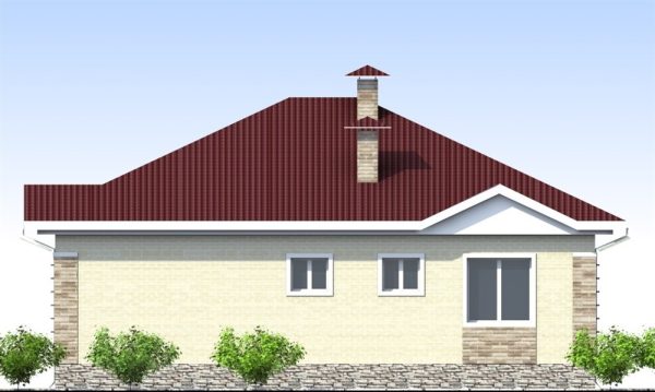 5. Проект дома A-015 Екстерьер Проект дома A-015 - фото 11