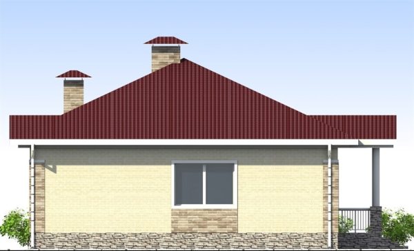 6. Проект дома A-015 Екстерьер Проект дома A-015 - фото 13