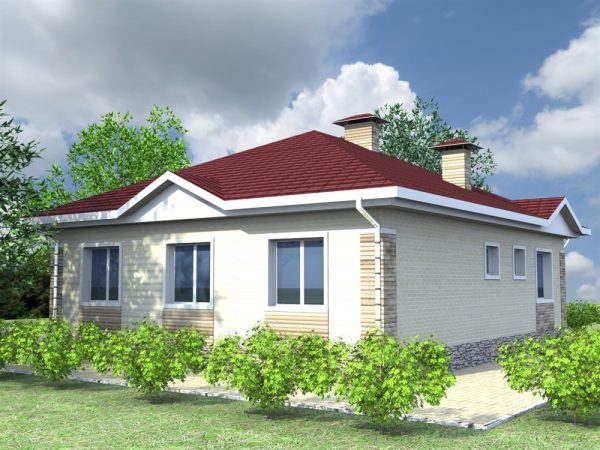 7. Проект дома A-015 Екстерьер Проект дома A-015 - фото 16