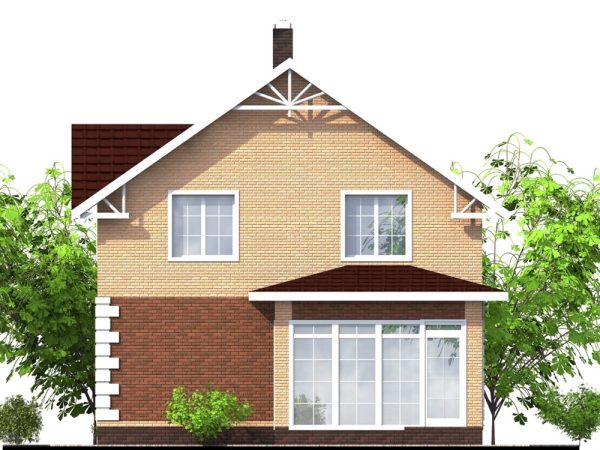 2. Проект дома A-016 Екстерьер Проект дома A-016 - фото 2