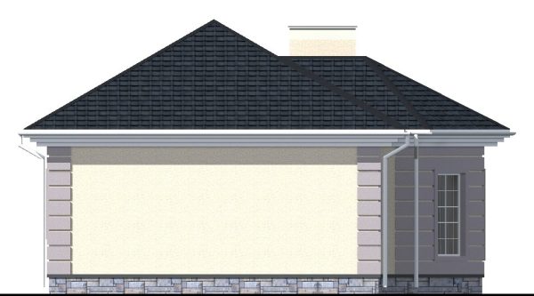 6. Проект дома A-017 Екстерьер Проект дома A-017 - фото 6