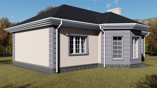 17. Проект дома A-017 Екстерьер Проект дома A-017 - фото 17