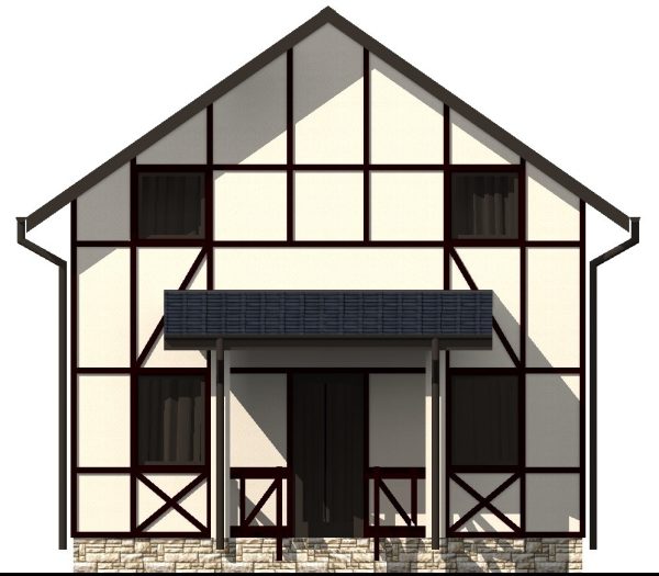 18. Проект дома A-019 Екстерьер Проект дома A-019 - фото 18