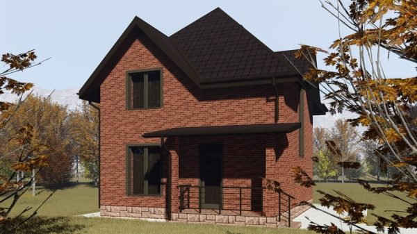 13. Проект дома A-021 Екстерьер Проект дома A-021 - фото 13