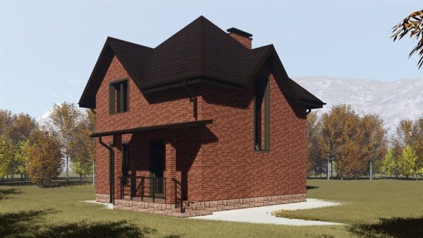 18. Проект дома A-021 Екстерьер Проект дома A-021 - фото 18