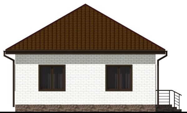 3. Проект дома A-023 Екстерьер Проект дома A-023 - фото 3