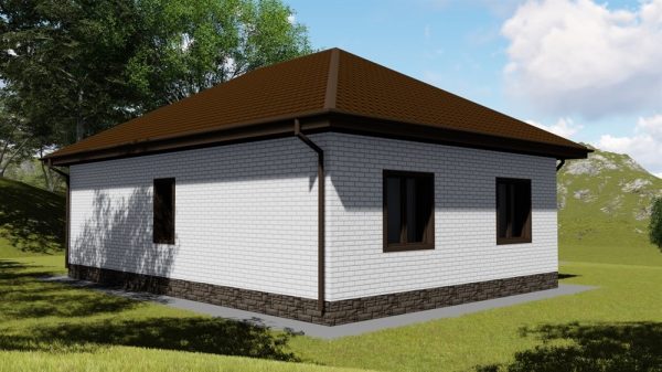 4. Проект дома A-023 Екстерьер Проект дома A-023 - фото 4