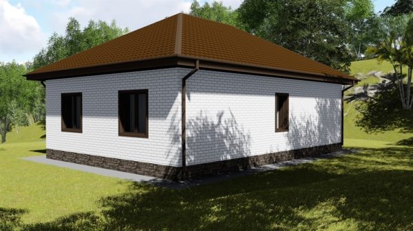 15. Проект дома A-023 Екстерьер Проект дома A-023 - фото 15