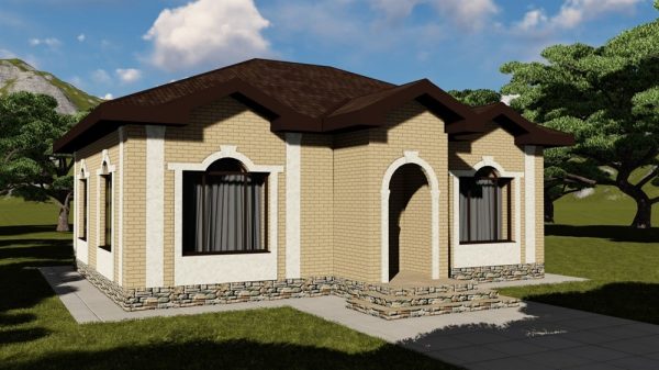 1. Проект дома A-027 Екстерьер Проект дома A-027 - фото 1