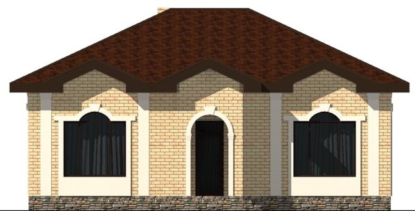 8. Проект дома A-027 Екстерьер Проект дома A-027 - фото 8