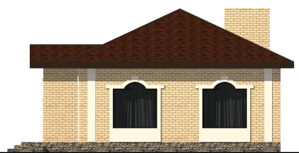 15. Проект дома A-027 Екстерьер Проект дома A-027 - фото 15