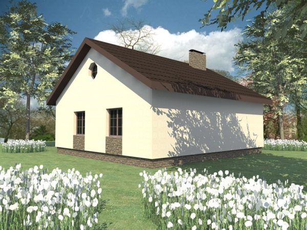 4. Проект дома A-029 Екстерьер Проект дома A-029 - фото 4