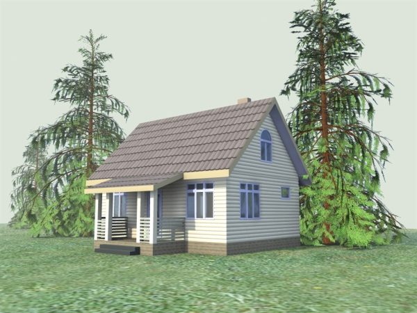 7. Проект дома A-030 Екстерьер Проект дома A-030 - фото 7