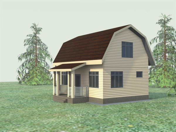 2. Проект дома A-031 Екстерьер Проект дома A-031 - фото 2