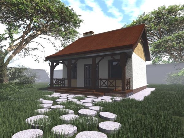 1. Проект дома A-043 Екстерьер Проект дома A-043 - фото 1