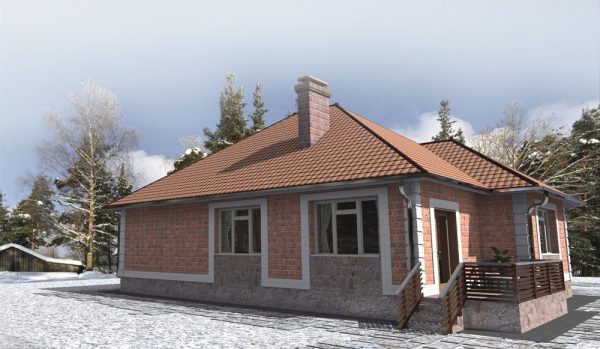 2. Проект дома A-052 Екстерьер Проект дома A-052 - фото 2