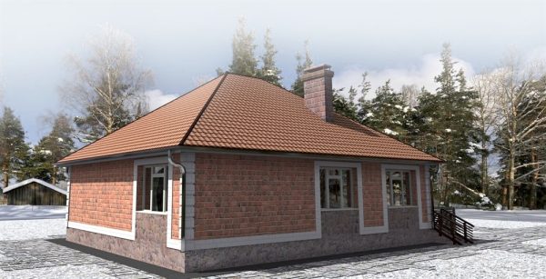 7. Проект дома A-052 Екстерьер Проект дома A-052 - фото 7