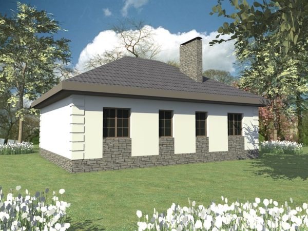 6. Проект дома A-060 Екстерьер Проект дома A-060 - фото 6