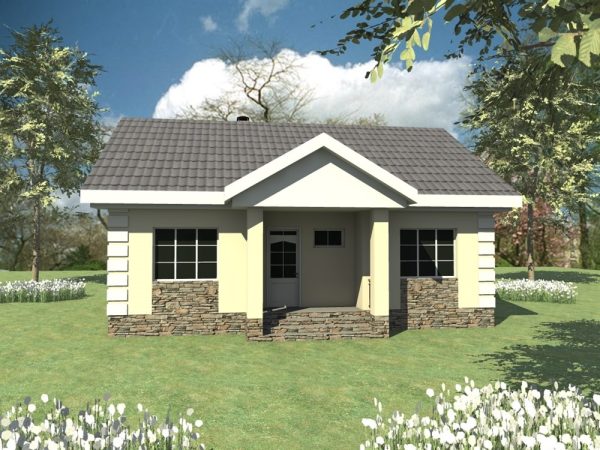 3. Проект дома A-061 Екстерьер Проект дома A-061 - фото 3