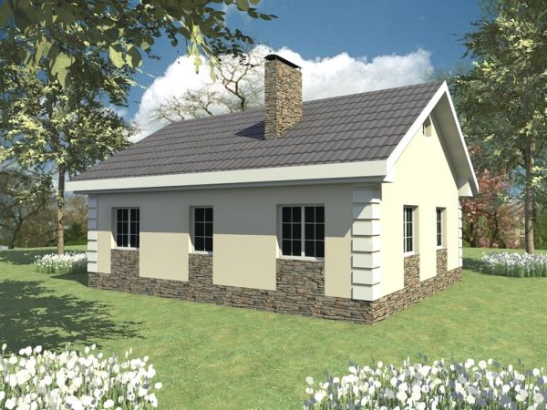 5. Проект дома A-061 Екстерьер Проект дома A-061 - фото 5