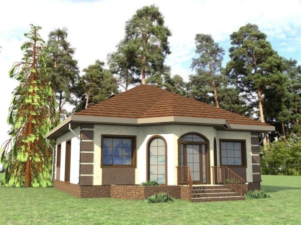 5. Проект дома A-062 Екстерьер Проект дома A-062 - фото 5