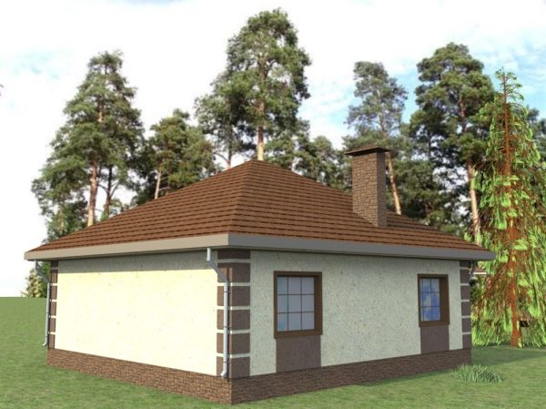 7. Проект дома A-062 Екстерьер Проект дома A-062 - фото 7