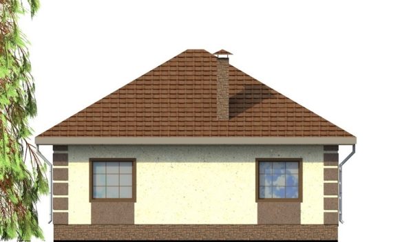 8. Проект дома A-062 Екстерьер Проект дома A-062 - фото 8