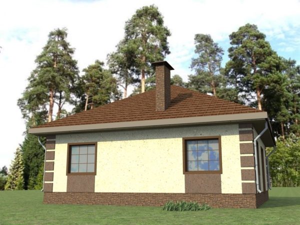 14. Проект дома A-062 Екстерьер Проект дома A-062 - фото 14