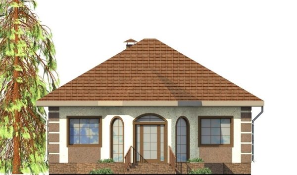 16. Проект дома A-062 Екстерьер Проект дома A-062 - фото 16