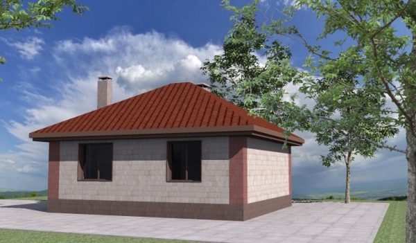 5. Проект дома A-064 Екстерьер Проект дома A-064 - фото 5