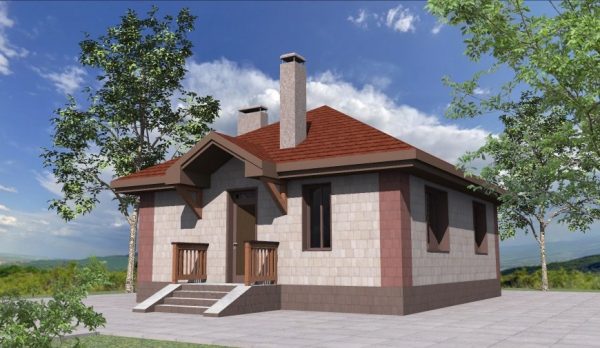 12. Проект дома A-064 Екстерьер Проект дома A-064 - фото 12