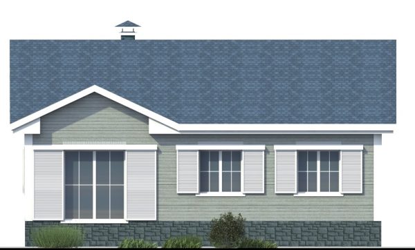 1. Проект дома A-067 Екстерьер Проект дома A-067 - фото 1