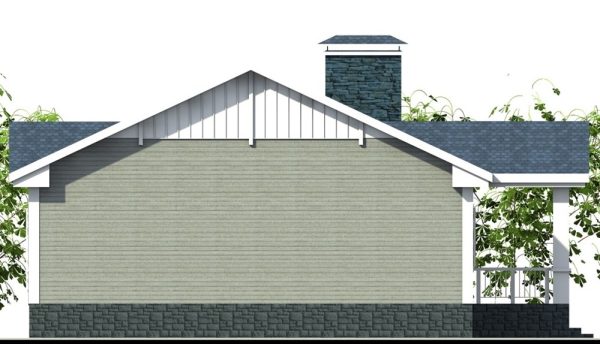 16. Проект дома A-067 Екстерьер Проект дома A-067 - фото 16