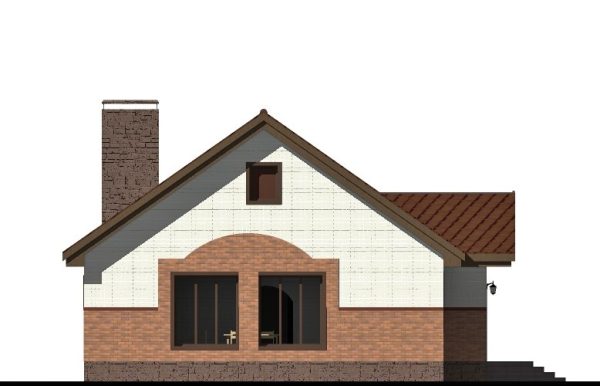 6. Проект дома A-068 Екстерьер Проект дома A-068 - фото 6