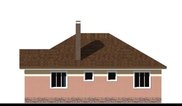 15. Проект дома A-070 Екстерьер Проект дома A-070 - фото 15